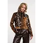 Touka.7502613 Rino en Pelle Jacket with zip closure  Deer
