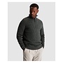 CKW2610348 9076 Cast Iron Half zip collar regular fit cotton heather Dark Slate