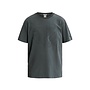CTSS2610575 9076 Cast Iron Short sleeve r-neck relaxed fit peached jersey Dark Slate