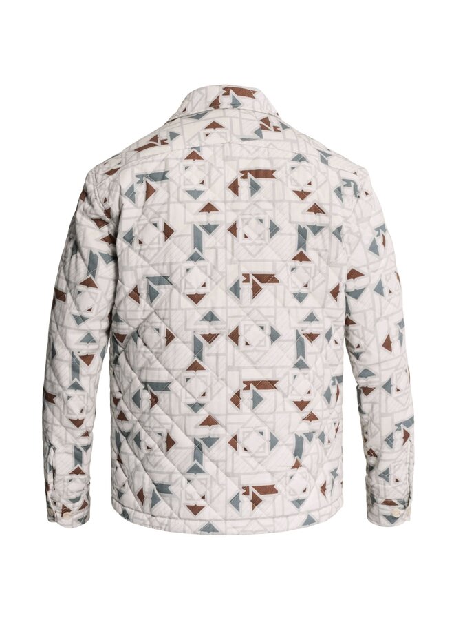 CSI2610257 9076 Cast Iron Long sleeve shirt Placed embroidery Dark Slate