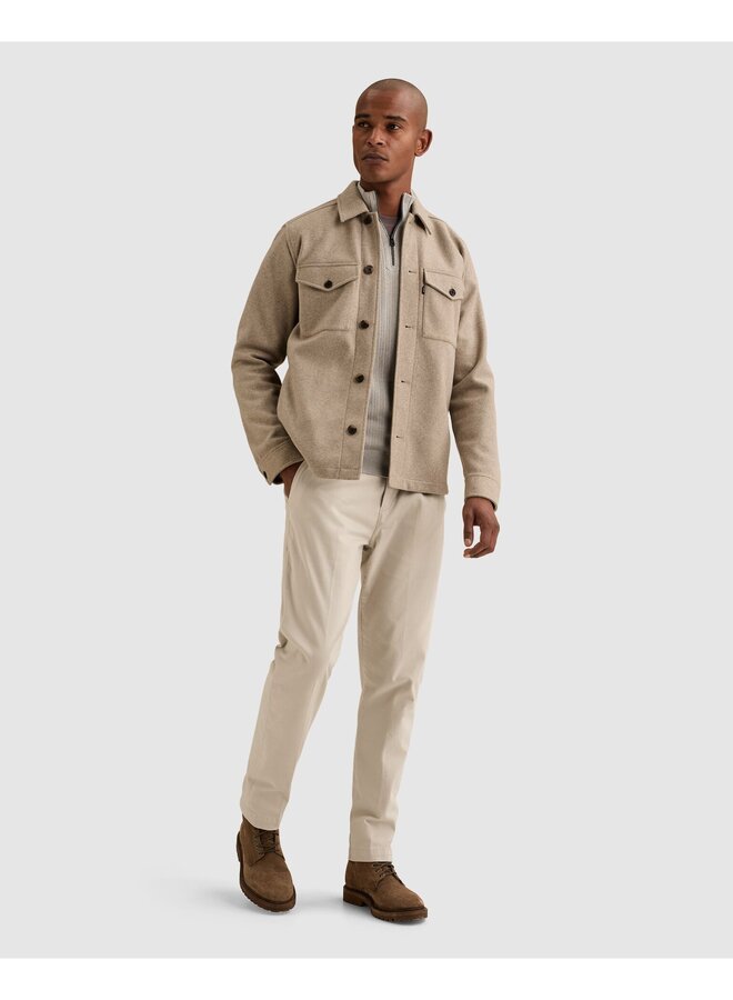 VSI2610263 9104 Vanguard Long sleeve shirt Woolblend Mourning Dove