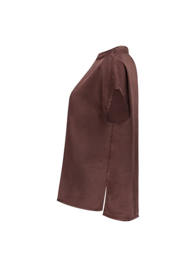 63943-20 775 Geisha blouse brown