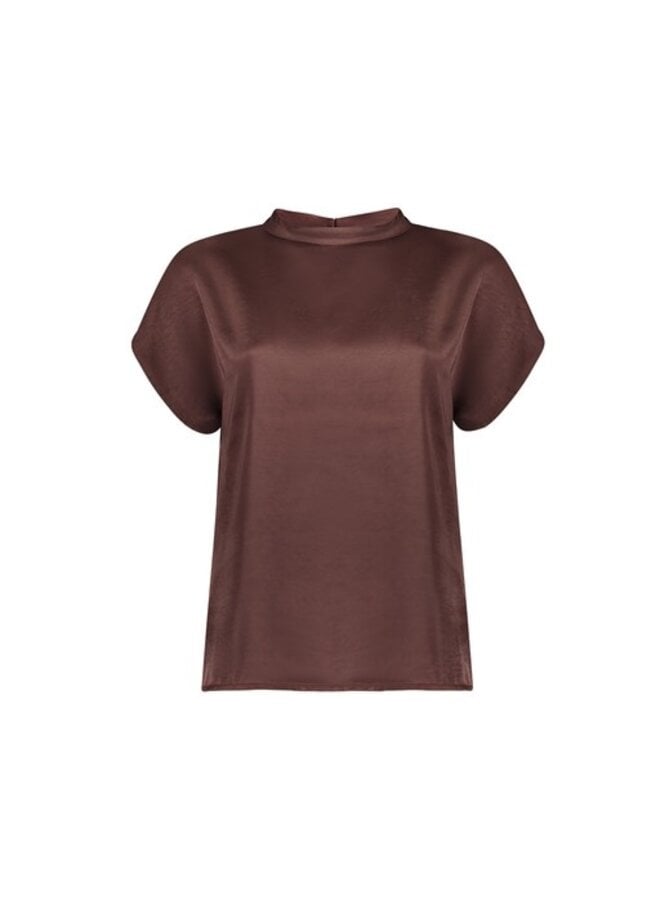 63943-20 775 Geisha blouse brown