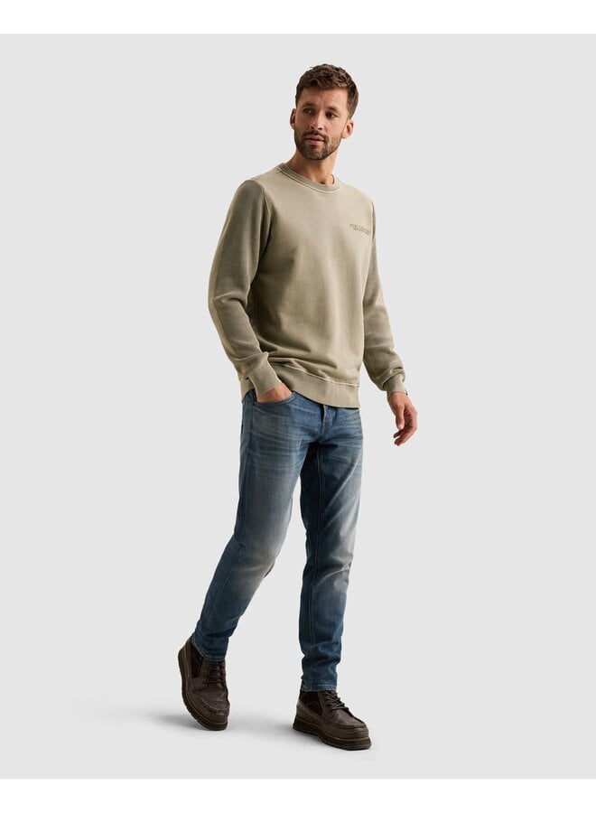 PSW2610323 6412 PME Legend Crewneck sweat knit combination Abbey Stone