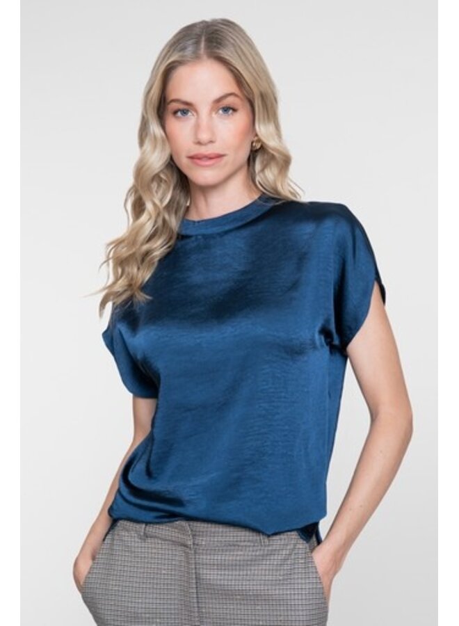 63943-20 625 Geisha blouse blue