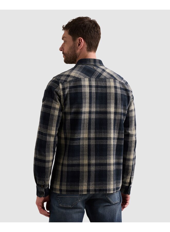 PSI2610212 5281 PME Legend Long sleeve shirt Yarn Dyed Check Salute