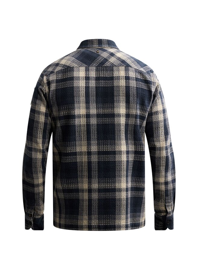 PSI2610212 5281 PME Legend Long sleeve shirt Yarn Dyed Check Salute