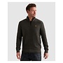 PKW2610301 9067 PME Legend Half zip collar cotton mouline (organic) Jet Black