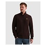 PKW2610301 4357 PME Legend Half zip collar cotton mouline (organic) Dark Aubergine