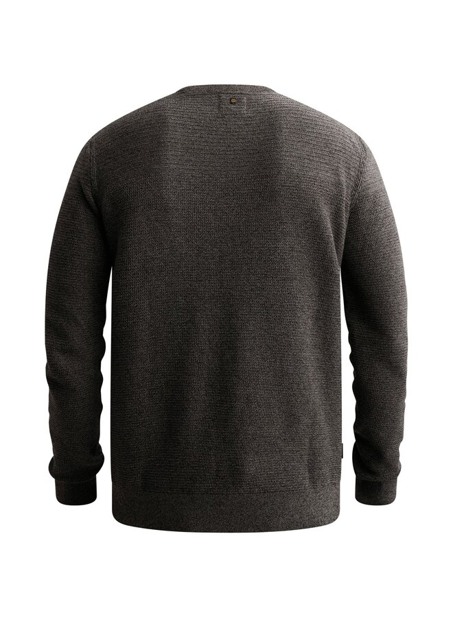 PKW2610300 9067 PME Legend R-neck cotton mouline Jet Black