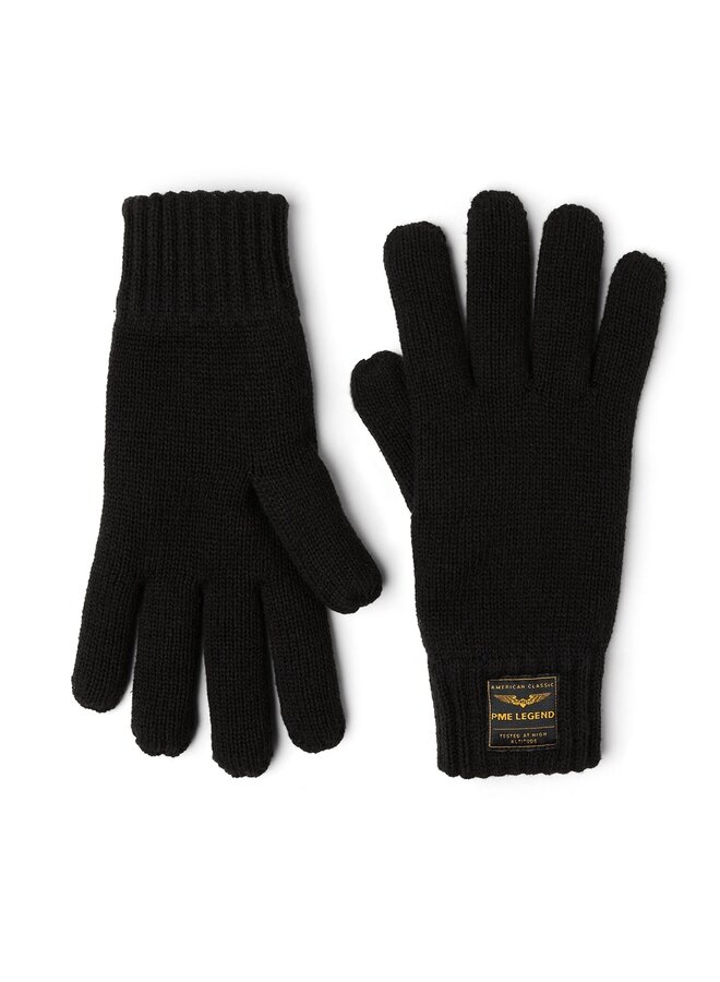 PAC650005 999 PME Legend Gloves Knitted Basic Black