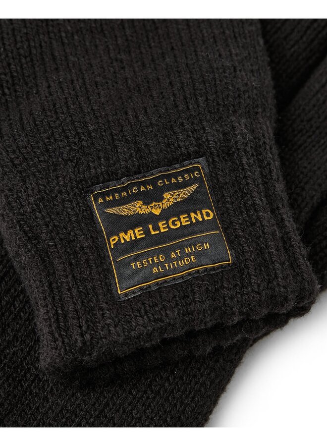 PAC650005 999 PME Legend Gloves Knitted Basic Black