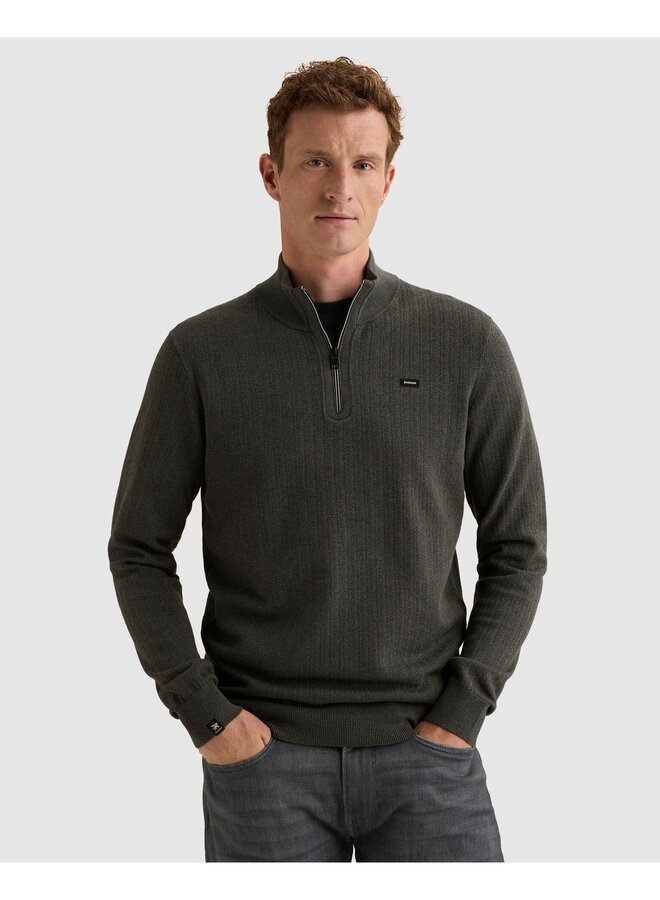 VKW2610344 9169 Vanguard Half zip collar gentleman's deal cotton modal Enigma