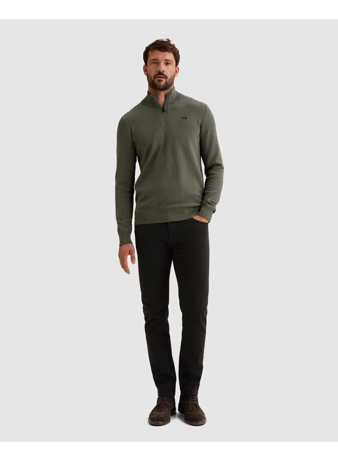 VKW2610344 6026 Vanguard Half zip collar gentleman's deal cotton modal Urban Chic