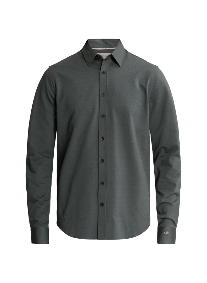 CSI2610250 9076 Cast Iron Long sleeve shirt Twill Jersey Dark Slate