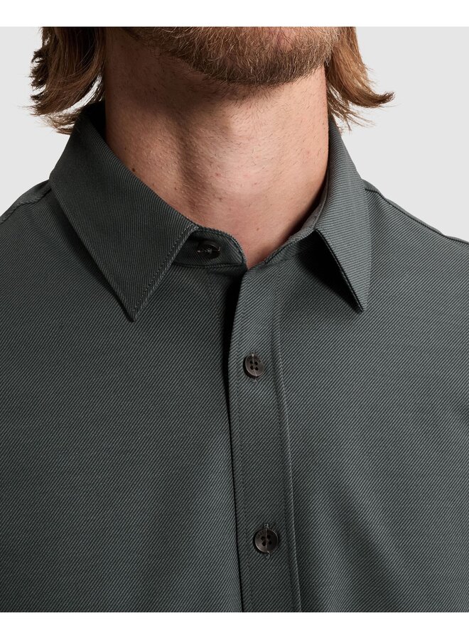 CSI2610250 9076 Cast Iron Long sleeve shirt Twill Jersey Dark Slate