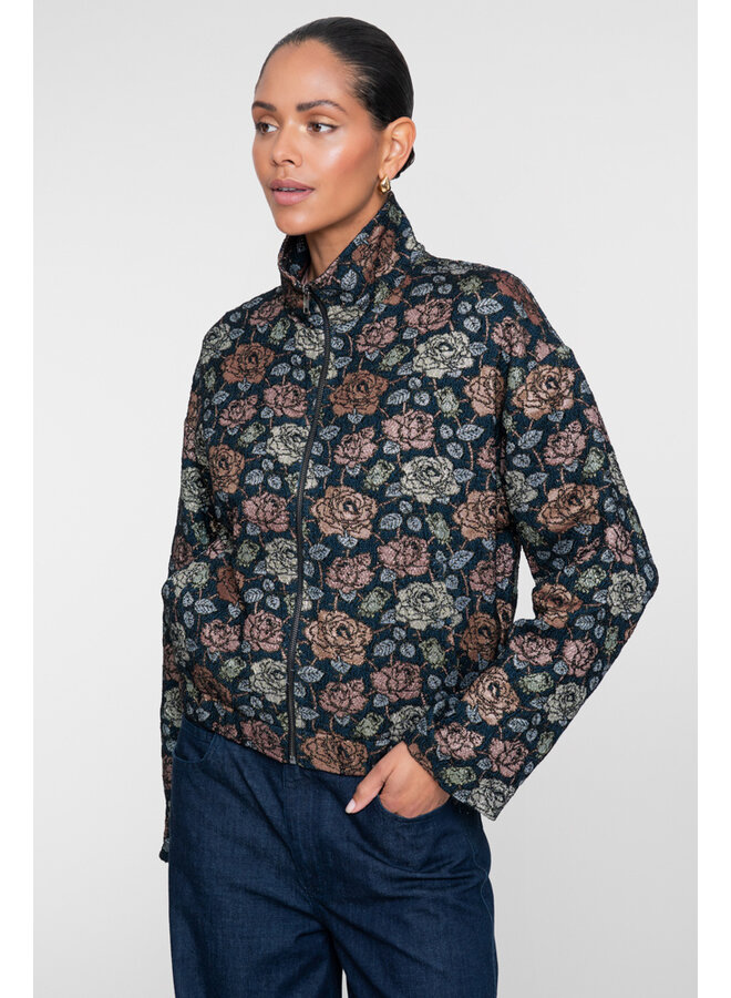 65905-20 685 Geisha jacket dark blue/soft pink