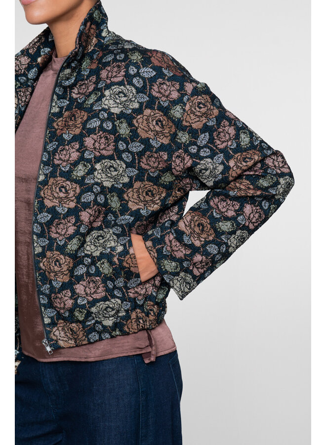 65905-20 685 Geisha jacket dark blue/soft pink