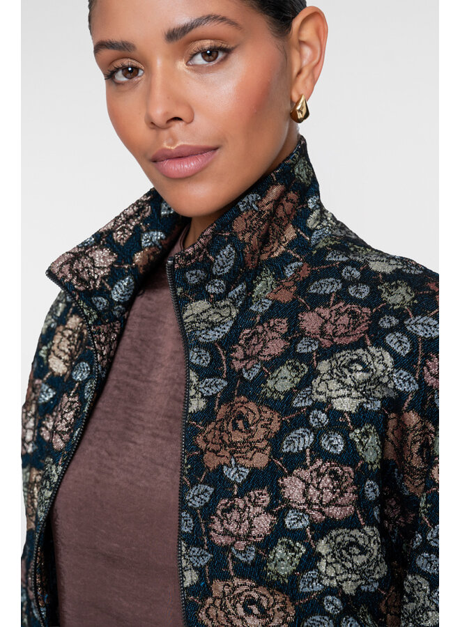 65905-20 685 Geisha jacket dark blue/soft pink