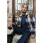 65904-20 625 Geisha jacket blue/brown