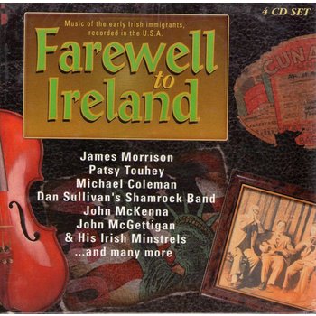 FAREWELL TO IRELAND - VARIOUS ARTISTS (4 CD SET)