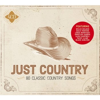 JUST COUNTRY - VARIOUS ARTISTS (4 CD Set)