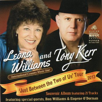 TONY KERR AND LEONA WILLIAMS - JUST BETWEEN THE TWO OF US (CD)