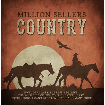 MILLION SELLERS COUNTRY - VARIOUS ARTISTS (CD)