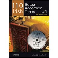 110 BUTTON ACCORDION TUNES BOOK (with CD)...