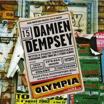 DAMIEN DEMPSEY - LIVE AT THE OLYMPIA (CD)
