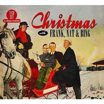 CHRISTMAS WITH FRANK, NAT & BING (CD)
