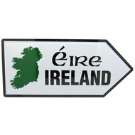 IRELAND METAL ROAD SIGN | MAP OF IRELAND...