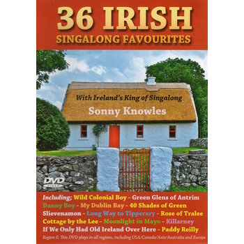 SONNY KNOWLES - 36 IRISH SINGALONG FAVOURITES (DVD)