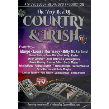 THE VERY BEST OF COUNTRY & IRISH VOLUME 2 - VARIOUS ARTISTS (DVD)