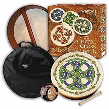 WALTONS - 18" BROSNA CROSS BODHRAN