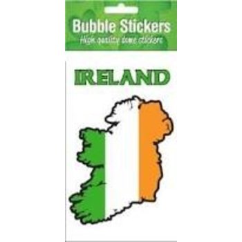 MAP OF IRELAND STICKER