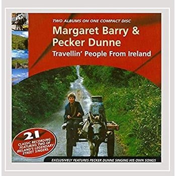 MARGARET BARRY & PECKER DUNNE - TRAVELLIN' PEOPLE FROM IRELAND (CD)