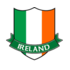 IRELAND TRICOLOUR STICKER