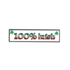 100% IRISH - STICKER