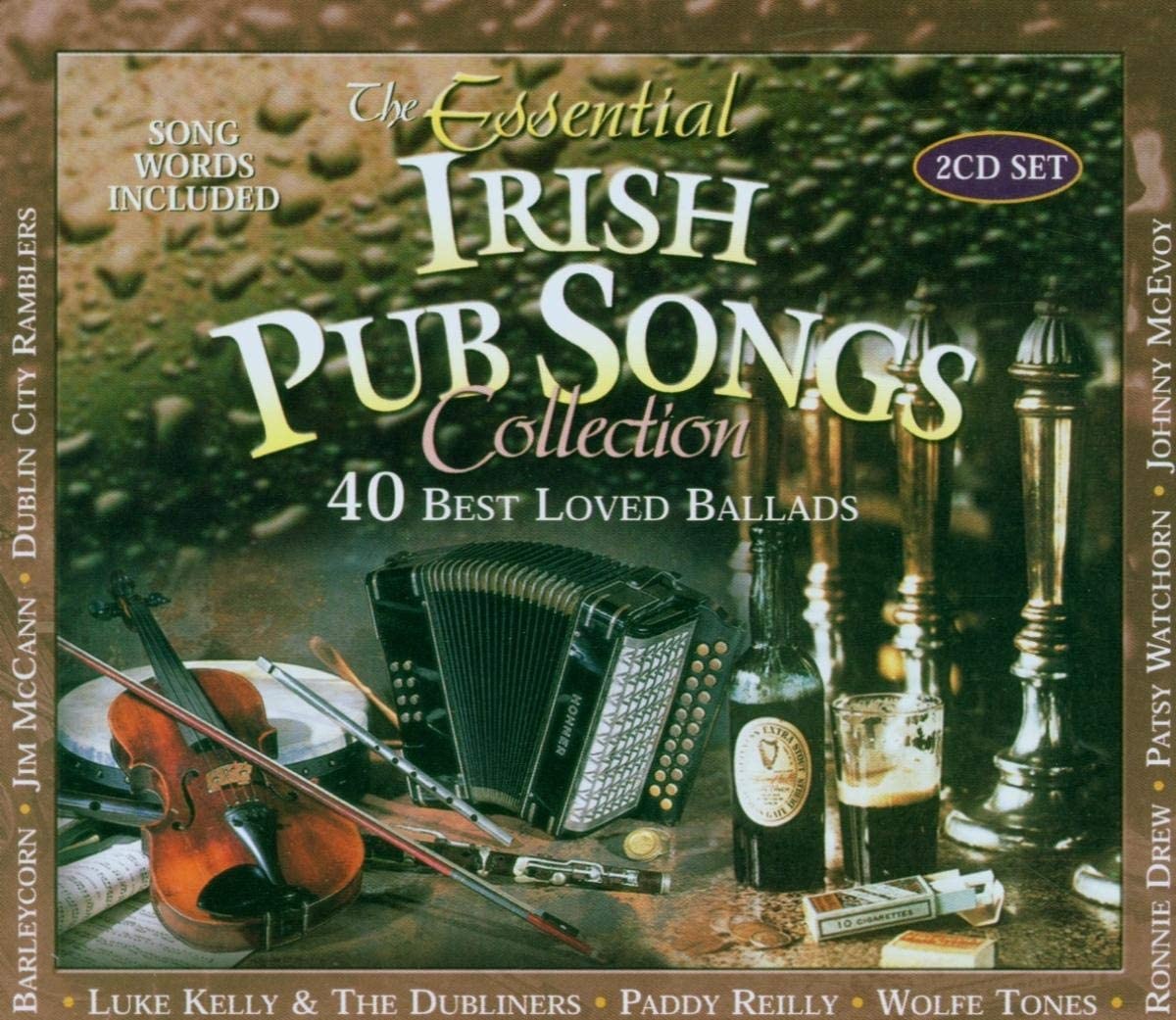 Essential Irish Pub Songs Collection Various Artis 