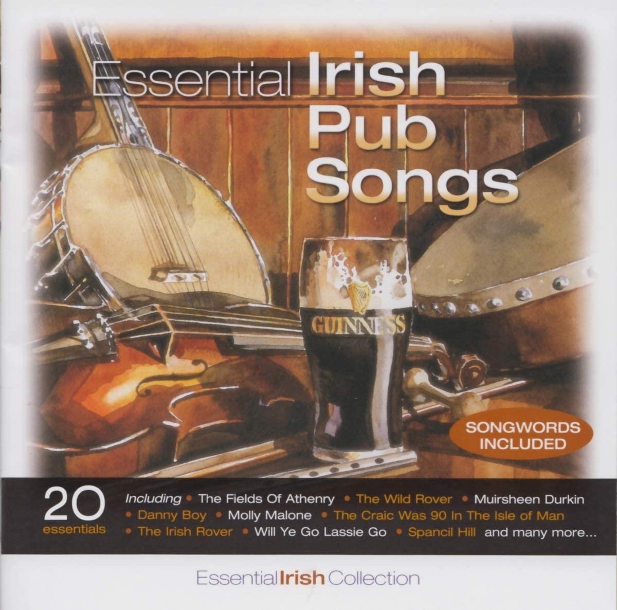 Essential Irish Pub Songs Various Artists Cd Cdworld Ie
