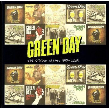 GREEN DAY - THE STUDIO ALBUMS 1990-2009 (8CD).