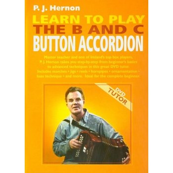 PJ HERNON - LEARN TO PLAY THE B & C BUTTON ACCORDION (DVD)