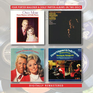 PORTER WAGONER AND DOLLY PARTON - ONCE MORE / TWO OF A KIND / THE RIGHT COMBINATION, BURNING THE MIDNIGHT OIL / TOGETHER ALWAYS (CD).