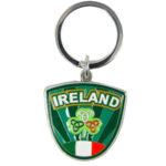 IRELAND CREST SHAMROCK - KEYRING