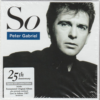 PETER GABRIEL - SO 25TH ANNIVERSARY EDITION (CD)