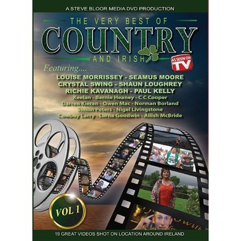 THE VERY BEST IN COUNTRY AND IRISH VOLUME 1 - VARIOUS ARTISTS (DVD)