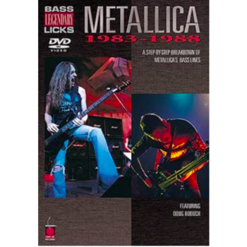 METALLICA - LEGENDARY BASS LICKS 1983-1988 (DVD)