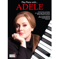 PLAY PIANO WITH ADELE PIANO VOCAL & GUITAR  (BOOK & DOWNLOAD)