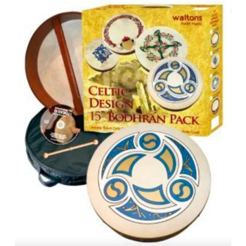 WALTONS - 15" TRINITY BODHRAN PACK